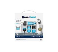 Set d'arrosage de jardin - 3/8 - 15 M Yacht Mini - CELLFAST ATSV Blanc Blanc G
