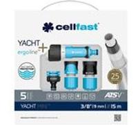 Set d'arrosage de jardin - 3/8 - 15 M Yacht Mini - CELLFAST ATSV Blanc Blanc G