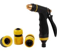 Set d'arrosage Strend Pro Garden TS4026, jardin, pour tuyau, 1x pistolet, 2x raccords, 1x adaptateur