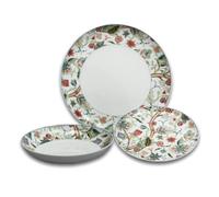 Set d'assiettes Thun Tom, jardin, 18 pièces