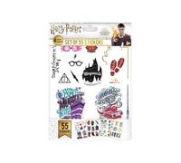 Set d'autocollants - CINEREPLICAS - Harry Potter - Symbols - Blanc - Adulte