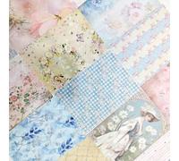 Set d'autocollants de fleurs pour scrapbooking, 150 feuilles de papier vintage pour scrapbooking fleurs pour adultes, journaling, journal, fournitures de scrapbooking, journal de bricolage, cahier