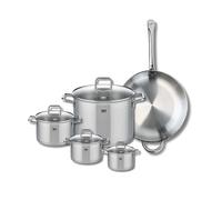 Set de 1 Poêle de cuisson 32 cm et 4 faitouts 12, 14, 16 et 26 cm Profi Citrin Elo