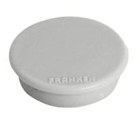 Set de 10 aimants de fixation - FRANKEN - HM30 12 - Force adhésive 800 g - Diamètre 32 mm - Gris Rond