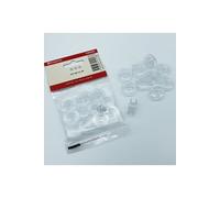 Set de 10 canettes pour machines HUSQVARNA VIKING(...) - Rouge