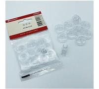 Set de 10 canettes pour machines HUSQVARNA VIKING(...) - Rouge