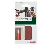 set de 10 feuilles abrasives pour plateau de ponçage AUZ 70G