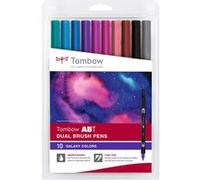 Tombow Set De 10 Feutres Dessin Double Pointe Abt Galaxy Couleurs