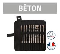 Set de 10 forets béton Booster Plus SDS Plus DIAGER