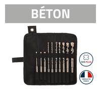 Set de 10 forets béton Twister Plus SDS Plus DIAGER