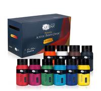 Artina kit de 10 peintures acryliques séchage rapide couleurs haute
