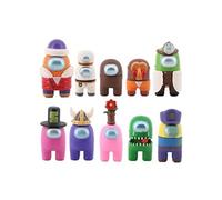 Set de 10 pièces Figurines Among Us 5-8 cm