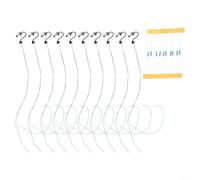 Set de 10 Poteaux Acier pour Bâtiments Modèles Set de 10 Poteaux | Lot économique de 10 unités, échelle 1:87 précise, idéal pour villes miniatures et dioramas complexes