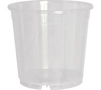 set de 10 pots d'orchidées transparents 17 cm paquet économique