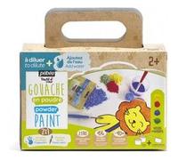 Set de 10 sachets de gouache en poudre - 10 x 180 g Multicolore G