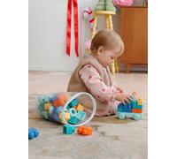 Set de 100 briques de construction en plastique multicolore TU