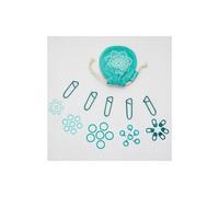 KnitPro marqueurs The Mindful Collection KP36633 Méga pack 100 bleu sarcelle Large