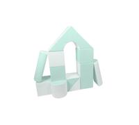 Set de 11 blocs en mousse menthe