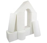 Set De 11 Blocs En Mousse Pour Le Jeu Blanc