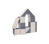 Set De 11 Blocs En Mousse Pour Le Jeu Blanc, Gris
