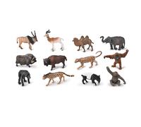 Set de 12 Animaux Sauvages
