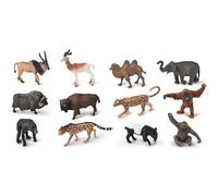 Set de 12 Animaux Sauvages (7-11 cm)