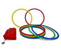 Set de 12 cerceaux - Rouge - Bleu - Jaune - Vert - Cerceaux - Fitness et Coordination - Entrainement