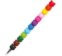 Set de 12 Crayons De Couleur Empilables Teddy Bear Legami