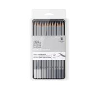 Set De 12 Crayons Graphite Studio Collection Winsor Et Newton