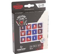 Set de 12 Dés D6 16mm Stranger Things Hellfire Club - Gamegenic