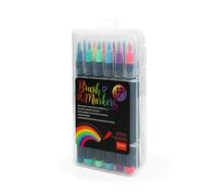 Set De 12 Feutres À Pointe Pinceau Souple Brush Markers - Multicolore