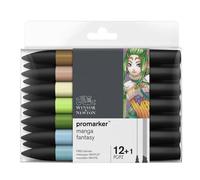 W&N PROMARKER SET X12+1 MANGA FANTASY