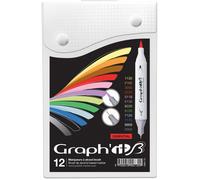 Set De 12 Marqueurs Graph'it Brush Essential