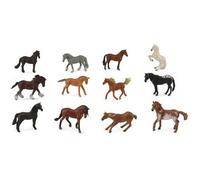 Set de 12 mini-chevaux - Collecta - Couleur: Blanc - Age (A partir de): 3 ans