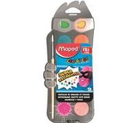 Set de 12 pastilles peinture à l'eau Maped Color'Peps G