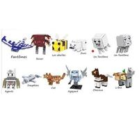 Set de 12 pièces Figurine Minecraft 3-7cm
