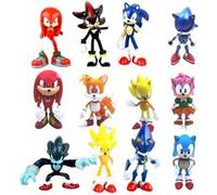 Set de 12 pièces Figurines Sonic The Hedgehog 6 cm