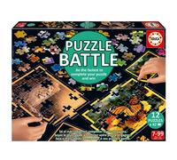 Educa Borrás Puzzle Battle Jr Natura – Set 12 puzzles 42 pièces – Thème nature – Dès 7 ans