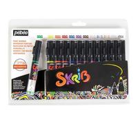 Set De 12 Skrib Paint Marker Acrylique Classique