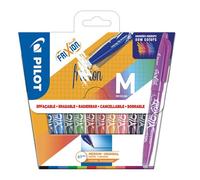 Pilot Pen – Pochette de 12 FriXion Ball 07 – Stylo effaçable encre thermosensible, pointe moyenne