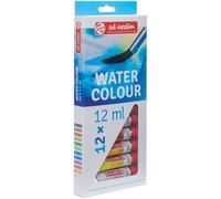 Set de 12 tubes de peinture aquarelle 12ml - Royal Talens