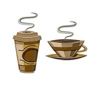 Set de 14 matrices Thinlits Cafe Colorize par Tim Holtz