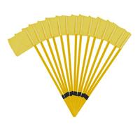 Set de 14 poteaux de touche flexibles rugby Sporti France - jaune - TU