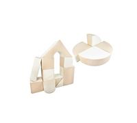 Set de 15 blocs en mousse le jeu blanc cappuccino
