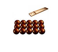 Set de 15 boules - Palissandre - Billard Japonais