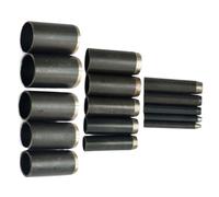 Set De 15 Emporte-Pièces - Matrices Pour Poinçons Ronds En Acier Allié Pour Cuir, Ceintures Et Bretelles | Outil De Maroquinerie Pour Artisanat, Tissus, Bracelets De Montre Et Rembourrage | Inclus Boî