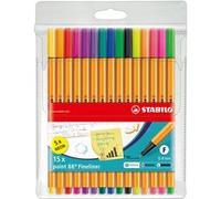 STABILO Feutres Point 88 Multicouleur