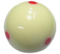 Set de 16 Boules de Pool 57.2mm pour Table US | 16 boules en résine , point distinctif, diamètre 57.2mm, idéal pour tables américaines(Red)