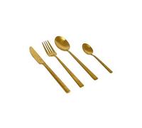 Set de 16 couverts style industriel Coloris - Doré