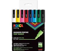 Set De 16 Marqueurs Pointe Conique Fine Blanc Noir Jaune Rose Rouge Bleu Foncé Bleu Clair Vert Foncé Vert Clair Rose Saumon Gris Marron Orange Foncé Violet Or Argent